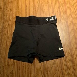 black xs nike shorts